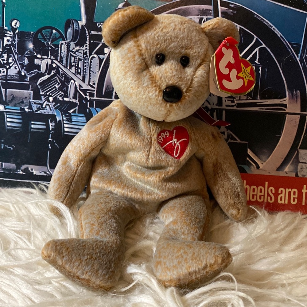 1999 TY Signature bear beanie baby